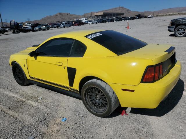 1FAFP42RX3F445989 - 2003 FORD MUSTANG MACH I YELLOW photo 2