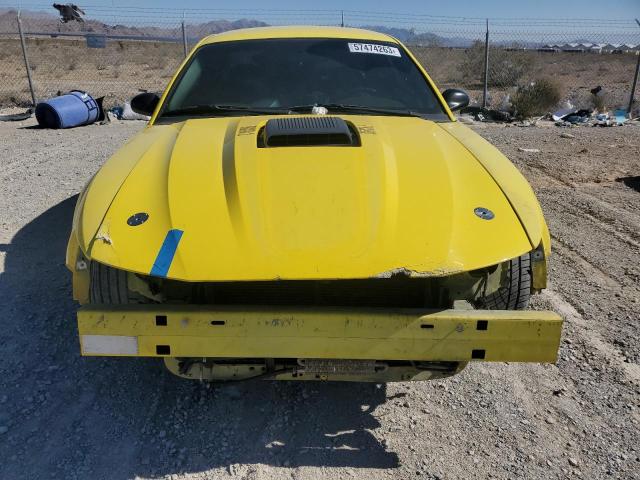 1FAFP42RX3F445989 - 2003 FORD MUSTANG MACH I YELLOW photo 5