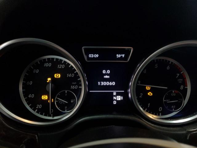 4JGDA5HBXCA013141 - 2012 MERCEDES-BENZ ML 350 4MATIC WHITE photo 9