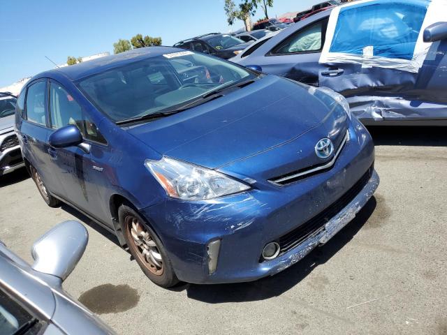 JTDZN3EU4E3330722 - 2014 TOYOTA PRIUS V BLUE photo 4