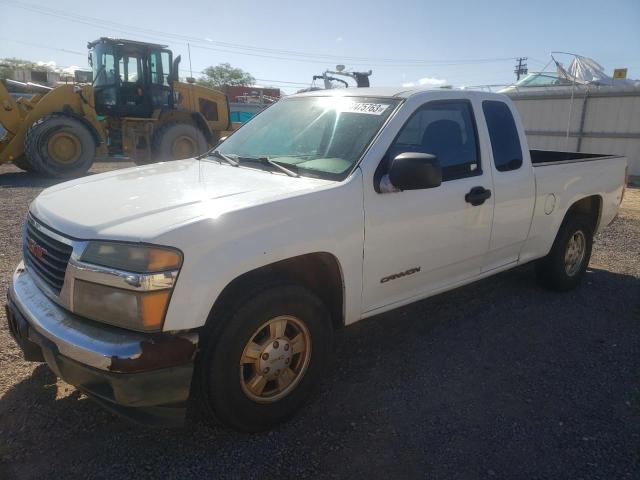 1GTCS196958147625 - 2005 GMC CANYON WHITE photo 1