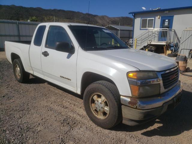 1GTCS196958147625 - 2005 GMC CANYON WHITE photo 4