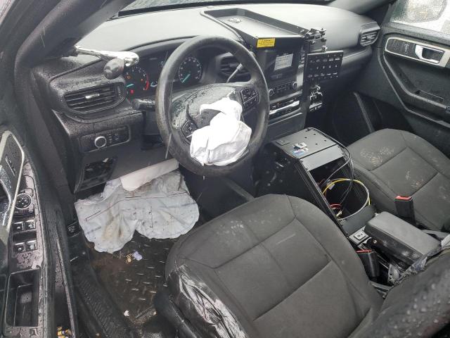 1FM5K8AB5PGB84637 - 2023 FORD EXPLORER POLICE INTERCEPTOR 黑色 照片 8