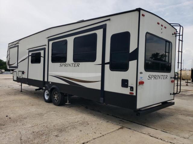 4YDF35725M1532976 - 2021 KEYSTONE SPRINTER WHITE photo 3