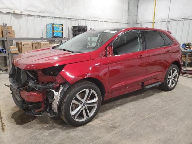 2FMPK4AP9GBC64088 - 2016 FORD EDGE SPORT RED photo 1