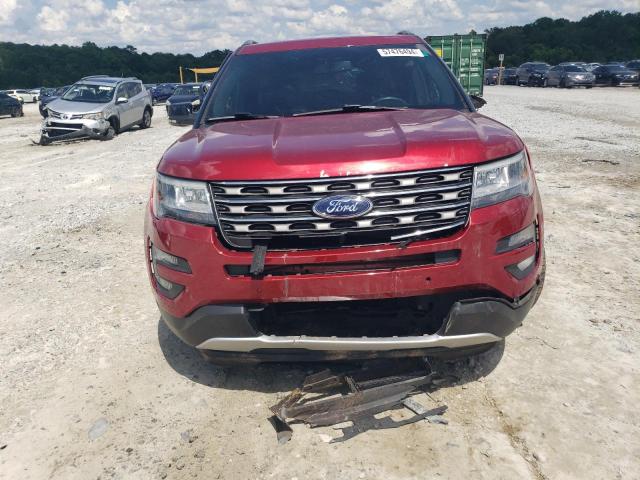 1FM5K7D80GGA82690 - 2016 FORD EXPLORER XLT RED photo 5