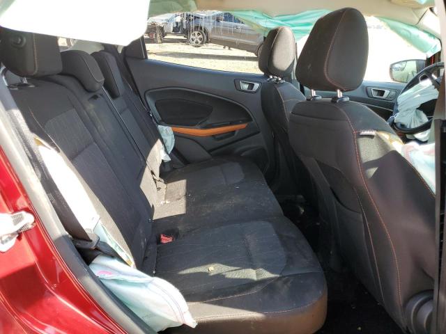 MAJ3S2GE0MC447409 - 2021 FORD ECOSPORT SE RED photo 10