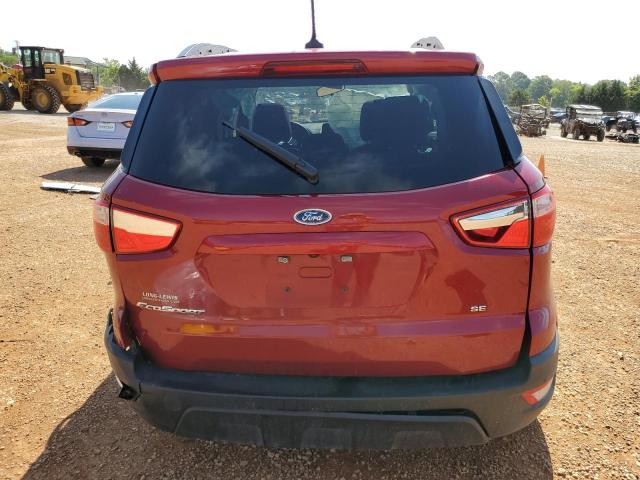 MAJ3S2GE0MC447409 - 2021 FORD ECOSPORT SE RED photo 6
