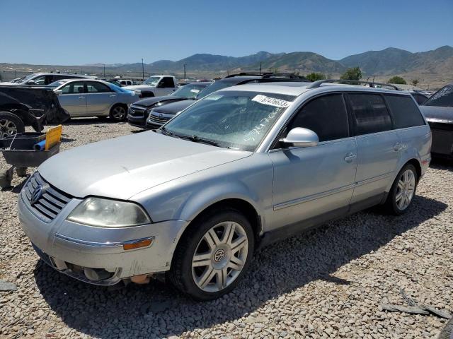 WVWCD63B25E149179 - 2005 VOLKSWAGEN PASSAT GLS SILVER photo 1