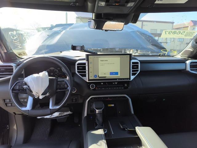 5TFNC5DB5RX067977 - 2024 TOYOTA TUNDRA CREWMAX PLATINUM ნაცრისფერი ფოტო 10