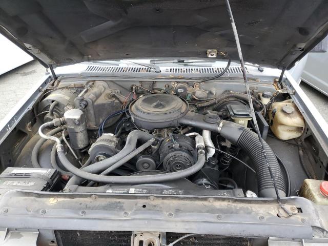 1GCCS14R5P8118756 - 1993 CHEVROLET S-10 S10 GRAY photo 11