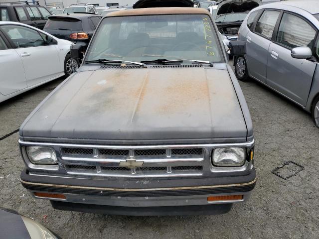 1GCCS14R5P8118756 - 1993 CHEVROLET S-10 S10 GRAY photo 5