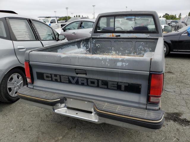 1GCCS14R5P8118756 - 1993 CHEVROLET S-10 S10 GRAY photo 6