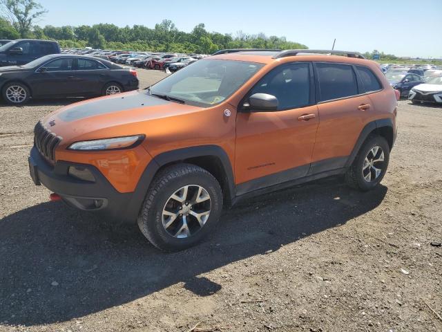 1C4PJMBSXGW306311 - 2016 JEEP CHEROKEE TRAILHAWK 橙色 照片 1