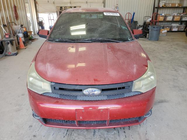 1FAHP32N89W139592 - 2009 FORD FOCUS SE RED photo 5