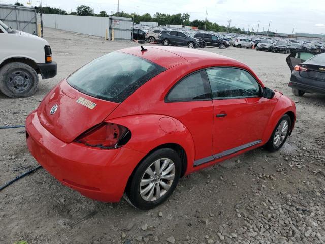 3VWFP7AT5EM627673 - 2014 VOLKSWAGEN BEETLE RED photo 3