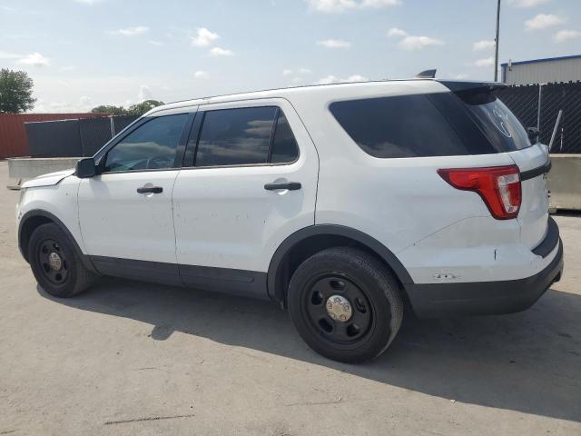 1FM5K8AR8KGB43814 - 2019 FORD EXPLORER POLICE INTERCEPTOR WHITE photo 2