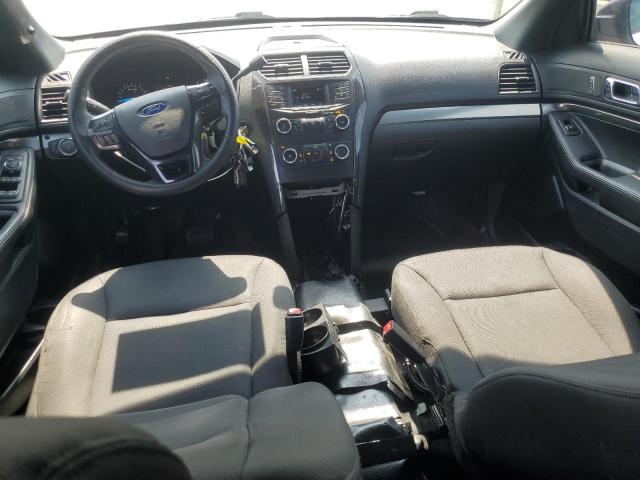 1FM5K8AR8KGB43814 - 2019 FORD EXPLORER POLICE INTERCEPTOR WHITE photo 8