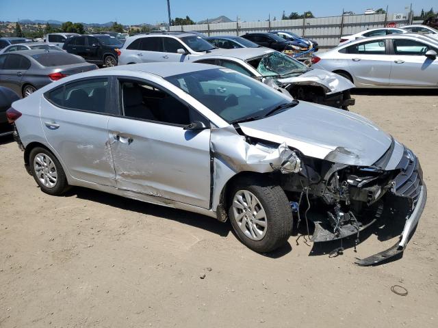 5NPD74LF0KH491339 - 2019 HYUNDAI ELANTRA SE SILVER photo 4