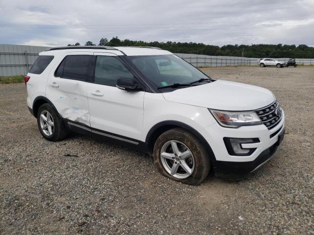 1FM5K8D89HGD05249 - 2017 FORD EXPLORER XLT WHITE photo 4