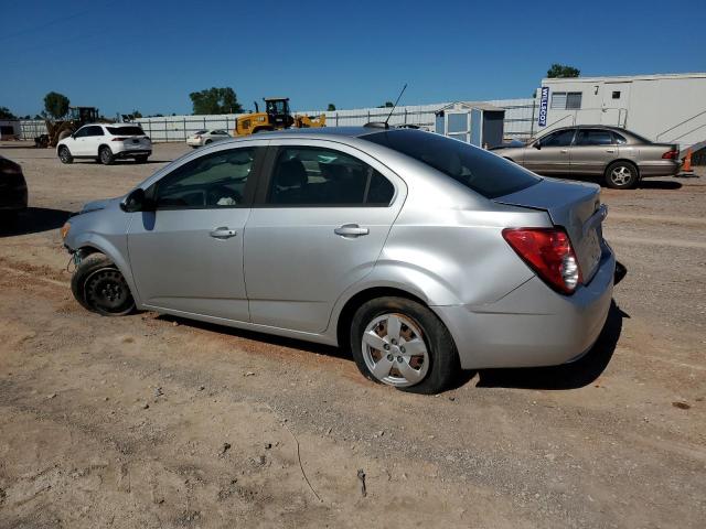 1G1JA5SH0F4166613 - 2015 CHEVROLET SONIC LS SILVER photo 2