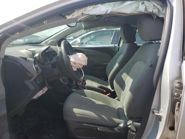 1G1JA5SH0F4166613 - 2015 CHEVROLET SONIC LS SILVER photo 7