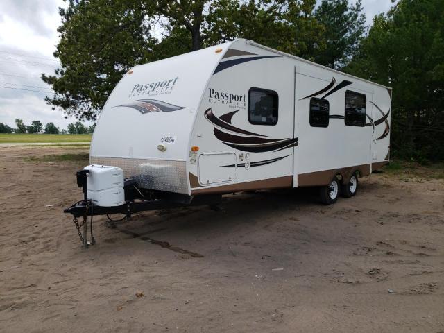 4YDT26522DT410742 - 2013 KEYSTONE PASSPORT 白色 照片 2