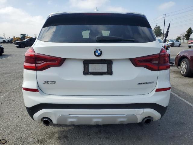 5UXTR7C55KLE93812 - 2019 BMW X3 SDRIVE30I WHITE photo 6