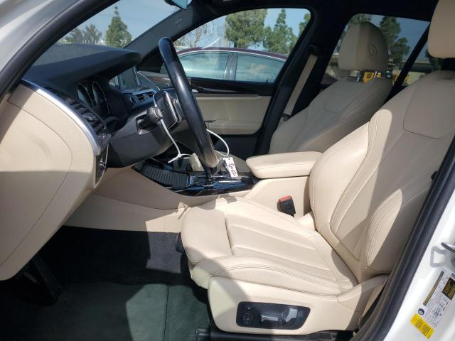 5UXTR7C55KLE93812 - 2019 BMW X3 SDRIVE30I WHITE photo 7