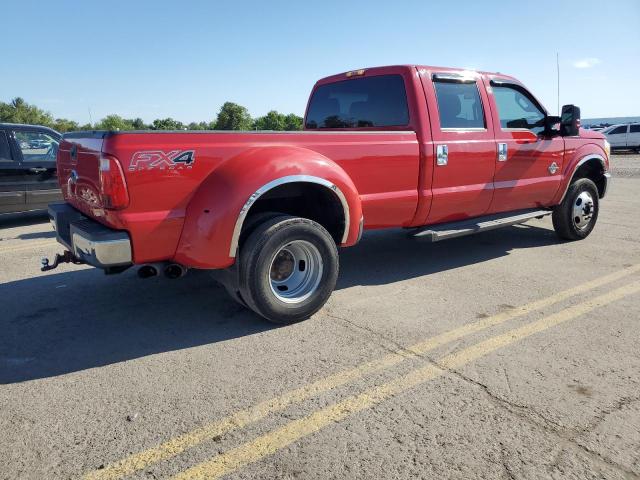 1FT8W3DT4FEB68792 - 2015 FORD F350 SUPER DUTY RED photo 3