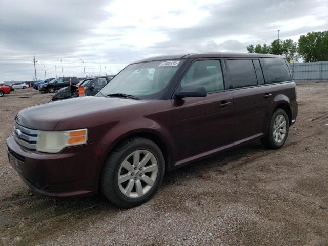 2FMDK51C89BA22837 - 2009 FORD FLEX SE BURGUNDY photo 1