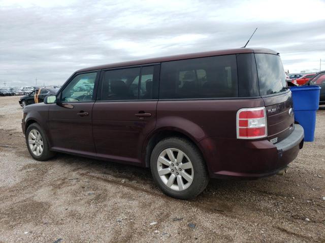 2FMDK51C89BA22837 - 2009 FORD FLEX SE BURGUNDY photo 2