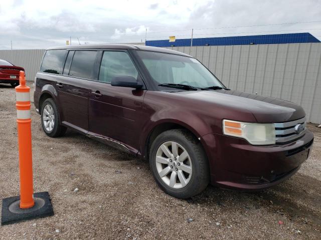 2FMDK51C89BA22837 - 2009 FORD FLEX SE BURGUNDY photo 4