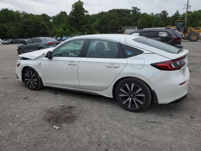 19XFL1H78PE014481 - 2023 HONDA CIVIC EXL WHITE photo 2