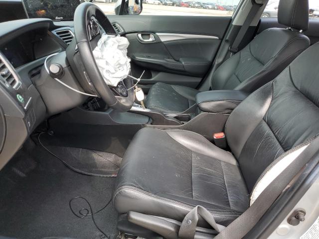 2HGFB2F98DH559031 - 2013 HONDA CIVIC EXL 银色 照片 7