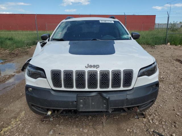 1C4PJMBXXLD627119 - 2020 JEEP CHEROKEE TRAILHAWK WHITE photo 5