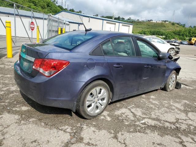 1G1PA5SG3D7314556 - 2013 CHEVROLET CRUZE LS BLUE photo 3