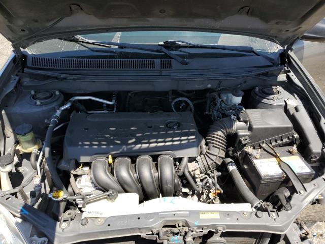 2T1KR32E68C720512 - 2008 TOYOTA COROLLA MA XR GRAY photo 11