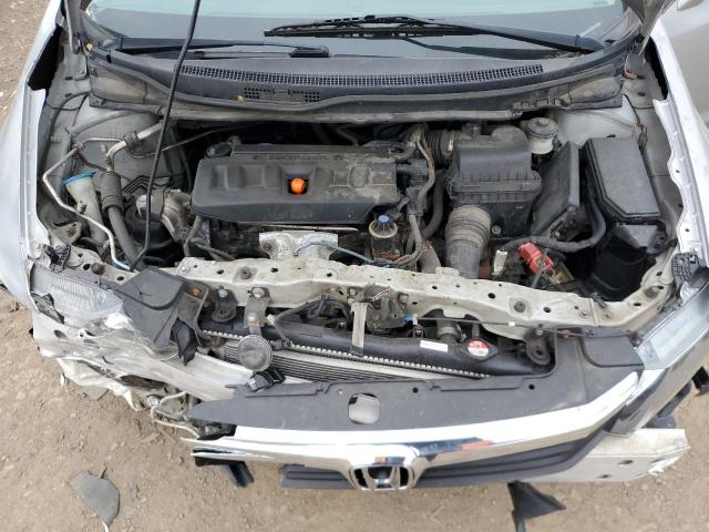 2HGFB2F98CH322571 - 2012 HONDA CIVIC EXL SILVER photo 11