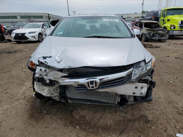 2HGFB2F98CH322571 - 2012 HONDA CIVIC EXL SILVER photo 5