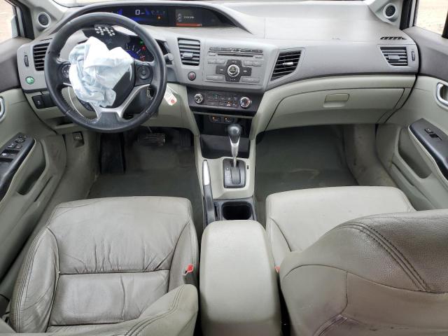 2HGFB2F98CH322571 - 2012 HONDA CIVIC EXL SILVER photo 8