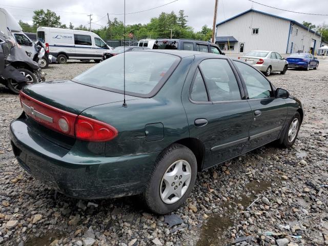 1G1JC52F737284953 - 2003 CHEVROLET CAVALIER GREEN photo 3