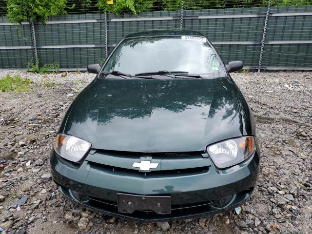 1G1JC52F737284953 - 2003 CHEVROLET CAVALIER GREEN photo 5