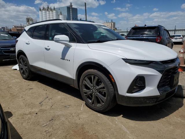 3GNKBJRS6KS583223 - 2019 CHEVROLET BLAZER RS WHITE photo 4