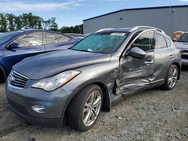 JN1AJ0HP4BM801290 - 2011 INFINITI EX35/JOURN BASE GRAY photo 1