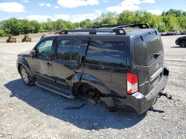 5N1AR18W26C643171 - 2006 NISSAN PATHFINDER LE BLACK photo 2