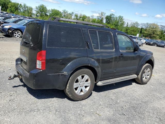 5N1AR18W26C643171 - 2006 NISSAN PATHFINDER LE BLACK photo 3