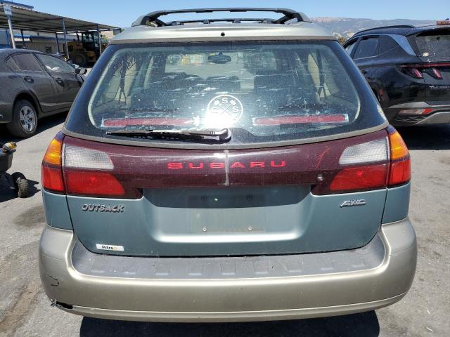 4S3BH675547638912 - 2004 SUBARU LEGACY OUTBACK AWP 青色 照片 6