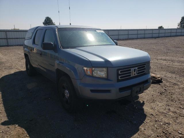 2HJYK16287H534697 - 2007 HONDA RIDGELINE RT BLUE photo 1