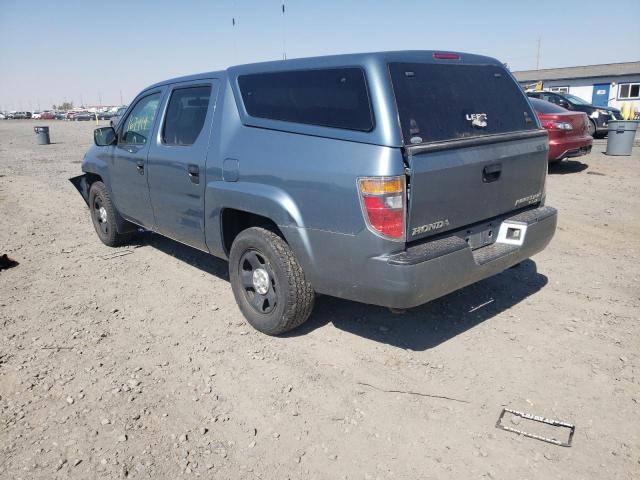 2HJYK16287H534697 - 2007 HONDA RIDGELINE RT BLUE photo 3